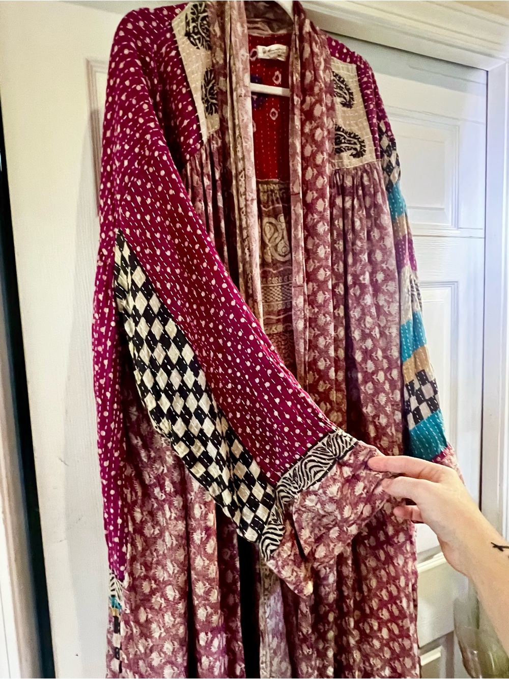 Kantha Bae Utopia duster kimono - Picture 2 of 7